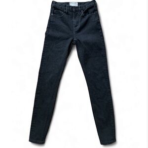 EVERLANE Black Skinny Jeans Classic Style high rise sz24